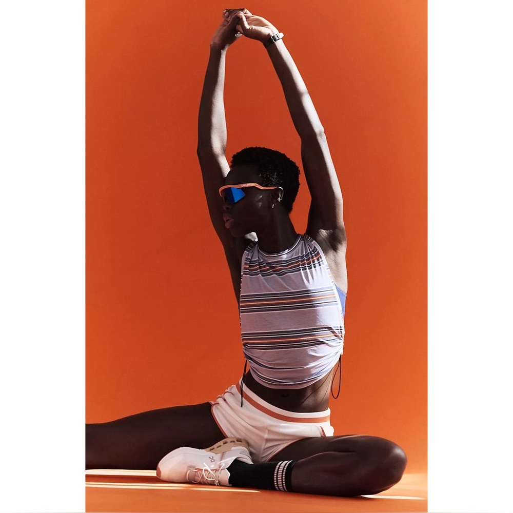 free people movement • tempo sport mode printed muscle tee